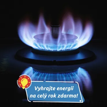 Vyhrajte energii zdarmana celý rok!