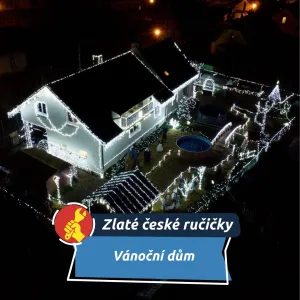 Vánoční dům v Ústí nad Orlicí: světelná tradice, která rok od roku roste
