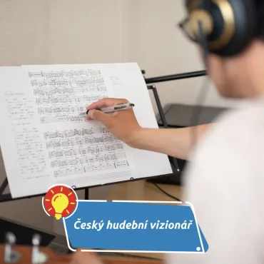 Michal Dvořák slaví