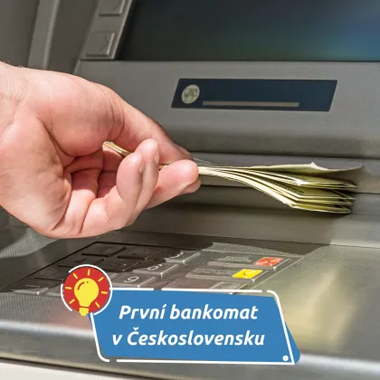 Konec stání fronty v bance