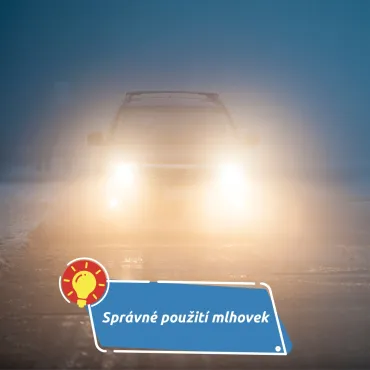 Policie varuje řidiče před špatným svícením