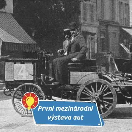 První pařížský autosalon