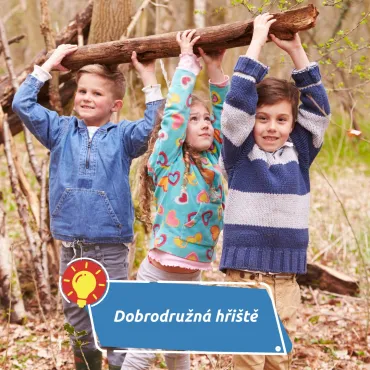 Dobrodružná hřiště mění dětskou hru