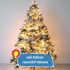 Příběh prvního elektrického stromku