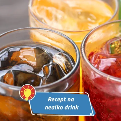Silvestr bez kocoviny. Jednoduchý nealko drink, který chutná i vypadá slavnostně