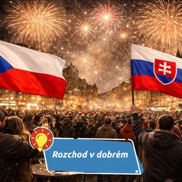 Příběh zániku Československa