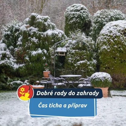 Zahrada v zimě odpočívá, ruce ale zahálet nemusí