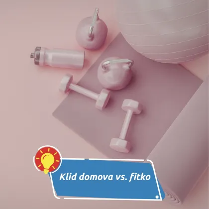 Cvičení doma, nebo ve fitku?
