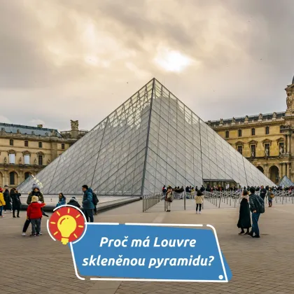 Jak skleněná pyramida změnila Louvre