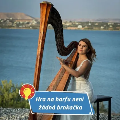 Harfa: Naučit se na ni hrát je pořádná dřina