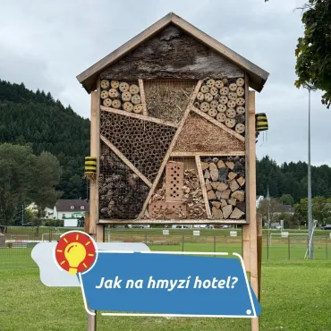 Jak postavit útočiště pro hmyz, kam ho umístit a jak se o něj starat