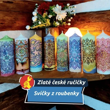 Svíčky z Kněžnice nejsou jen dekorace. Nesou v sobě záměr i klid