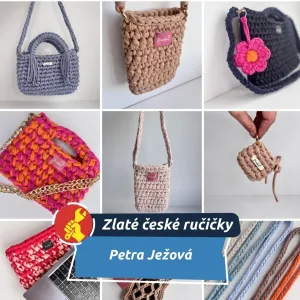 Háčkované kabelky z Olomouce