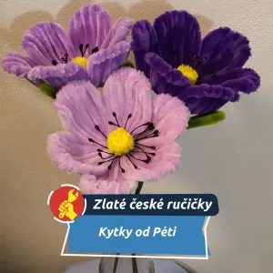 Petra Haasová tvoří květiny, které nikdy neuvadnou