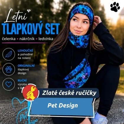 Od čelenek až po kabelky. Petra Nespěchalová šije originální doplňky pod značkou Pet Design