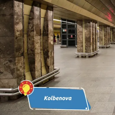 Kolbenova: stanice, která vznikla pro průmysl