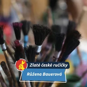 Keramika, knihy i betlém z Bolešin. Růžena Bauerová tvoří už desítky let