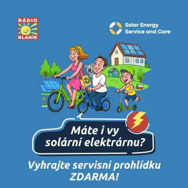 Máte i vy solární elektrárnu? Vyhrajte servisní prohlídku ZDARMA!