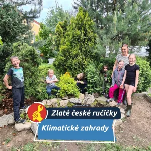 Děti se učí chránit přírodu přímo na školní zahradě