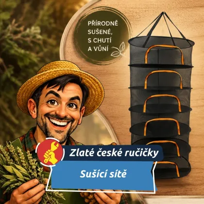 Sušení bylinek má svá pravidla. Radko Sušič navazuje na zkušenosti svého srbského dědečka