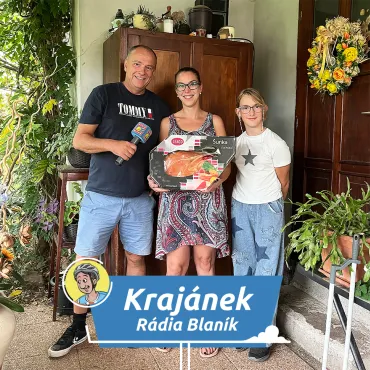 Ideální dárek k narozeninám! Výherkyně Kristýna z Konojed slaví se šunkou od Blaníku