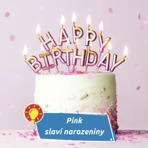 Růžové vlasy, silný hlas a show, při které létá nad publikem