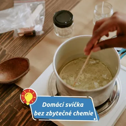 Vyrobte si vlastní ze sójového vosku