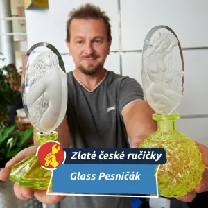 Tradiční broušení skla v Jizerských horách stále žije