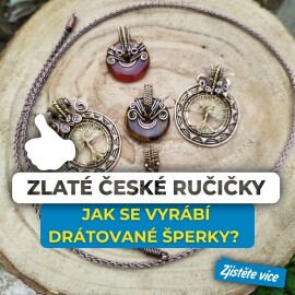 Jak se vyrábí drátované šperky?