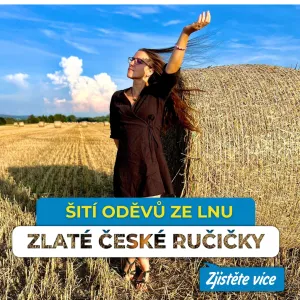 Lucie Homolková oživuje tradici lnu v Hlinsku a šije udržitelnou módu pro každého