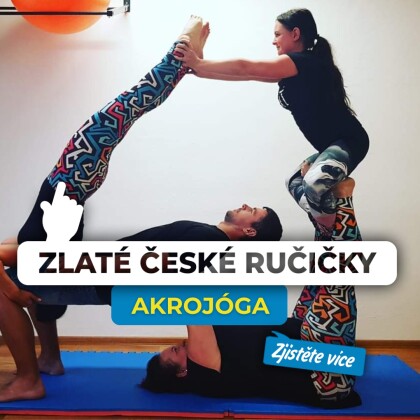 Akrojóga: Spojení síly, důvěry a radosti pro všechny generace!