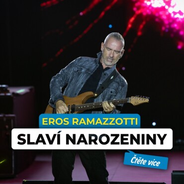 Italská legenda Eros Ramazzotti slaví 61. narozeniny