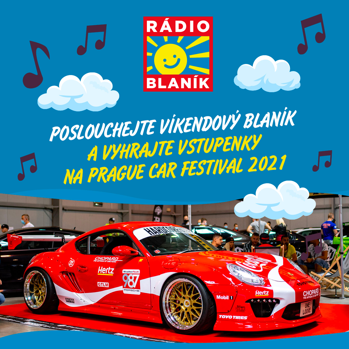 Vyhrajte Na BlanÍku Vstupenky Na Prague Car Festival 2021 Soutěže