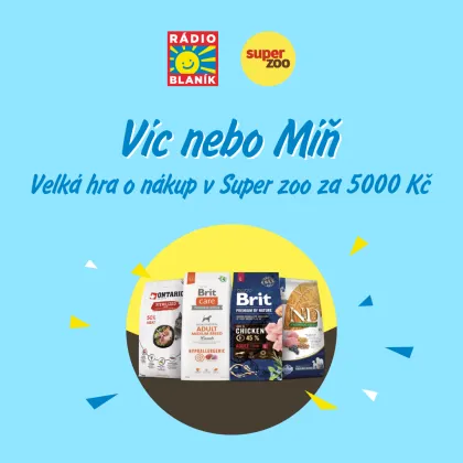 VÍC NEBO MÍŇ NA RÁDIU BLANÍK!