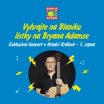 Vyhrajte na Blaníku lístky na Bryana Adamse