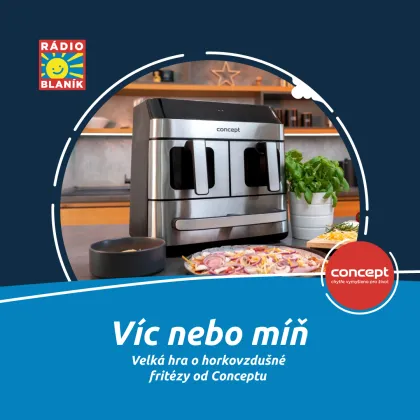 VÍC NEBO MÍŇ NA RÁDIU BLANÍK!