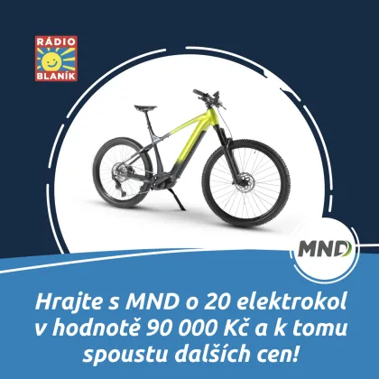 Hrajte s MND o 20 elektrokol v hodnotě 90 000 Kč a k tomu o spoustu dalších cen!
