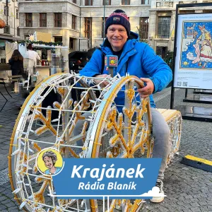 Ladovská zima v centru Prahy: Martin Císař hovořil s pravnuky Josefa Lady o výstavě na Mariánském náměstí