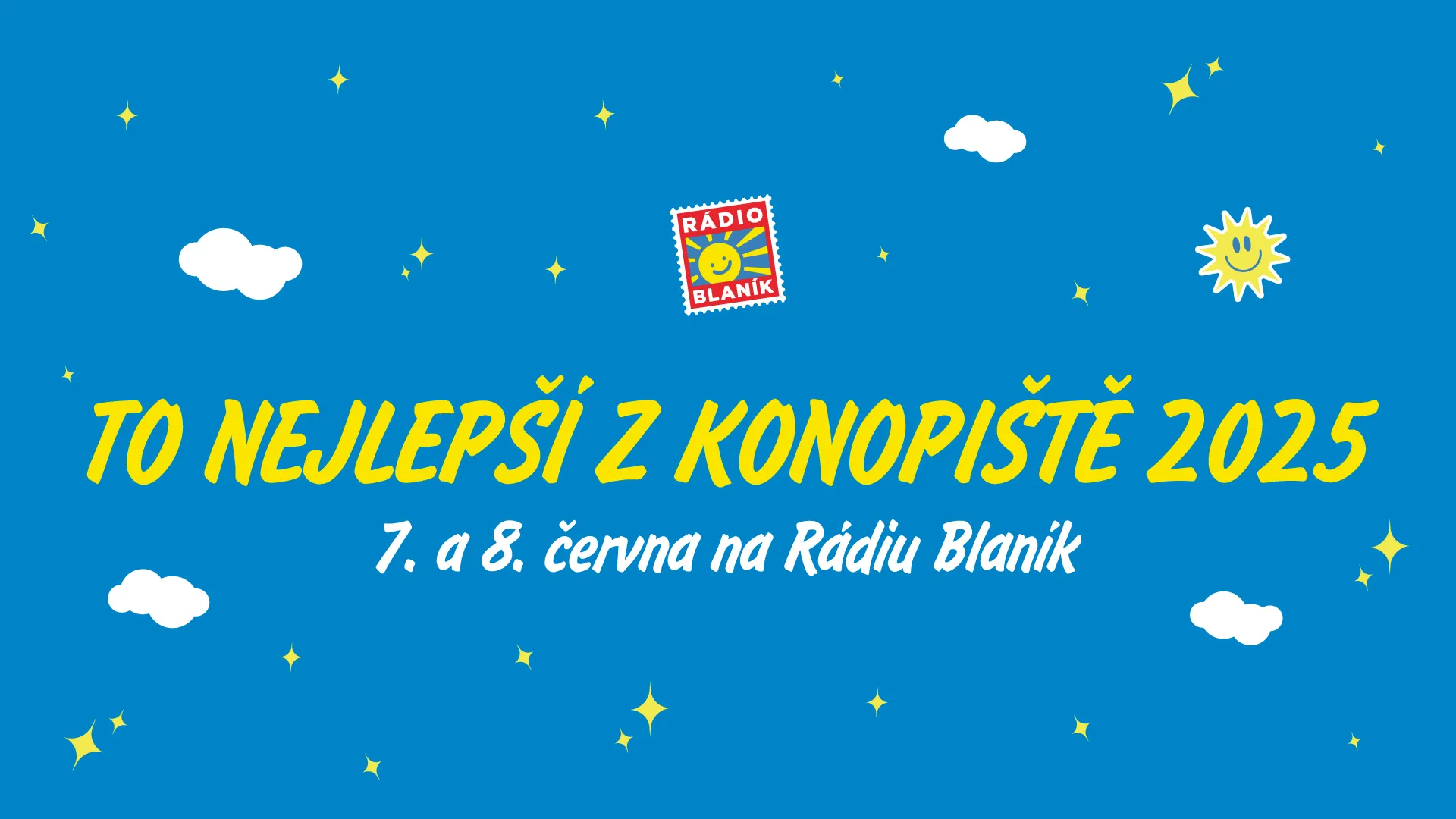 TO NEJLEPŠÍ Z KONOPIŠTĚ NA RÁDIU BLANÍK