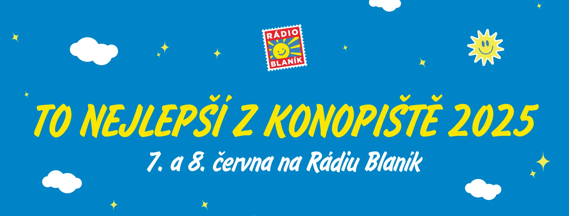 TO NEJLEPŠÍ Z KONOPIŠTĚ NA RÁDIU BLANÍK