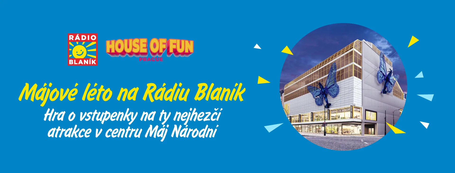MÁJOVÉ LÉTO NA RÁDIU BLANÍK!