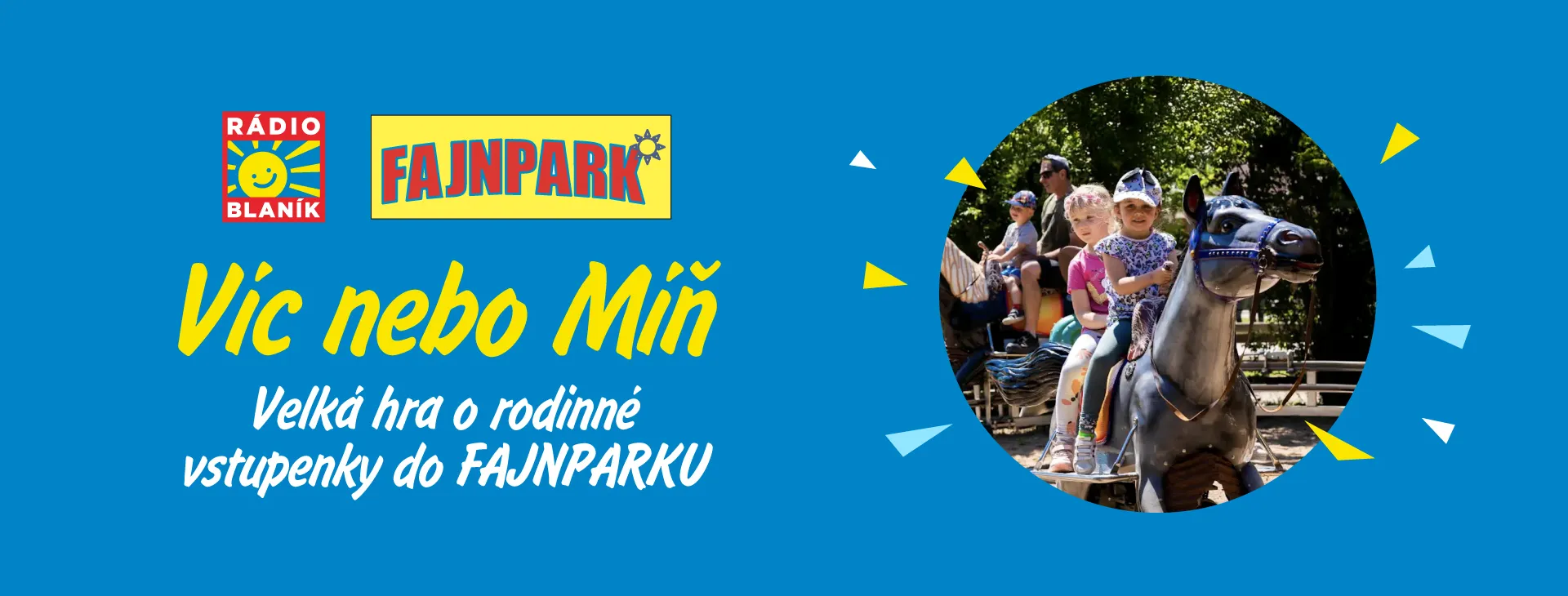 VÍC NEBO MÍŇ NA RÁDIU BLANÍK!