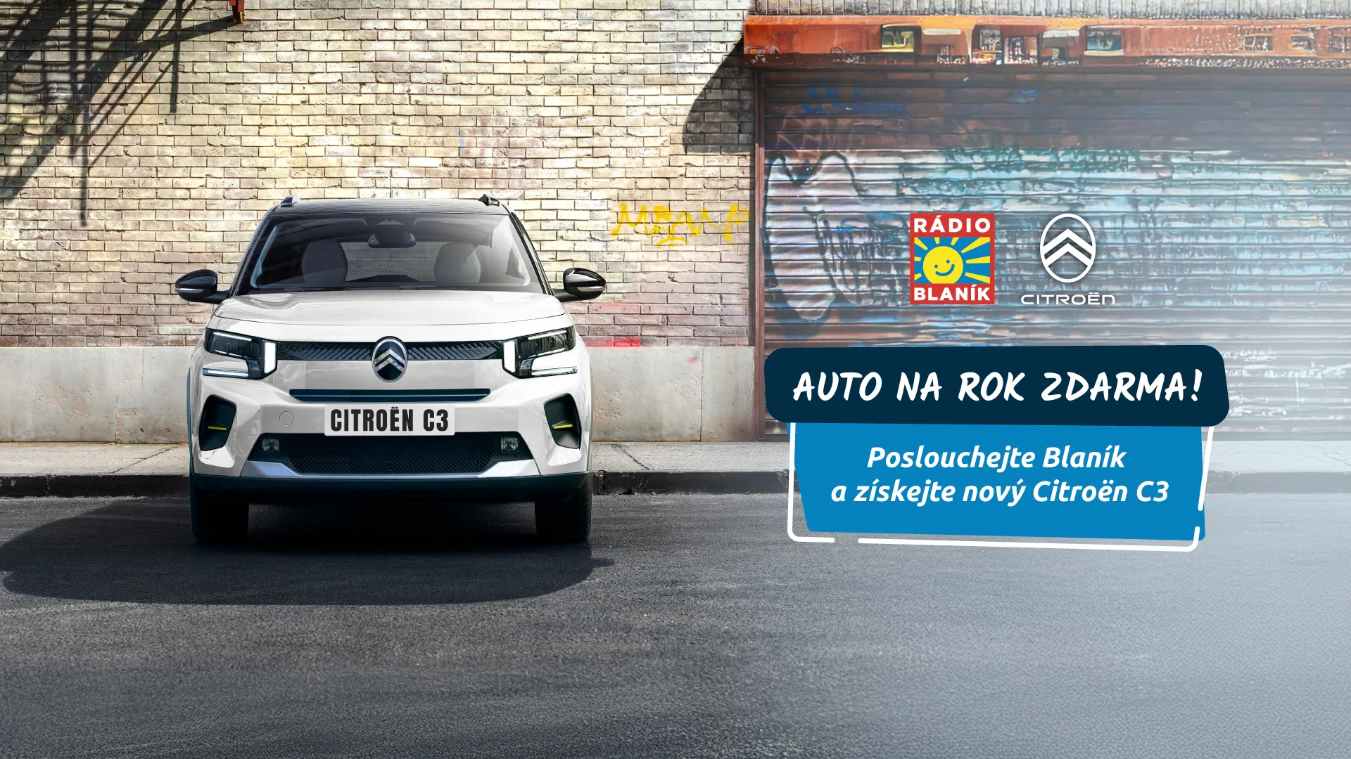 AUTO NA ROK ZDARMA