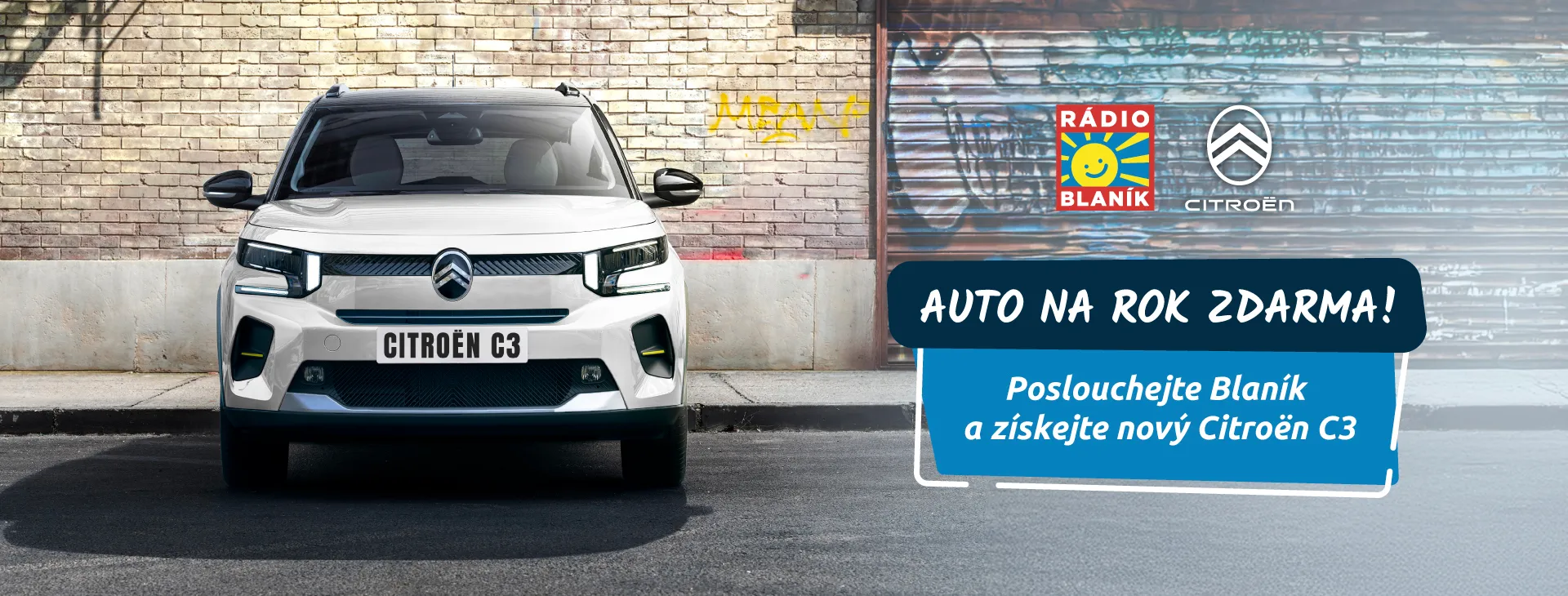 AUTO NA ROK ZDARMA