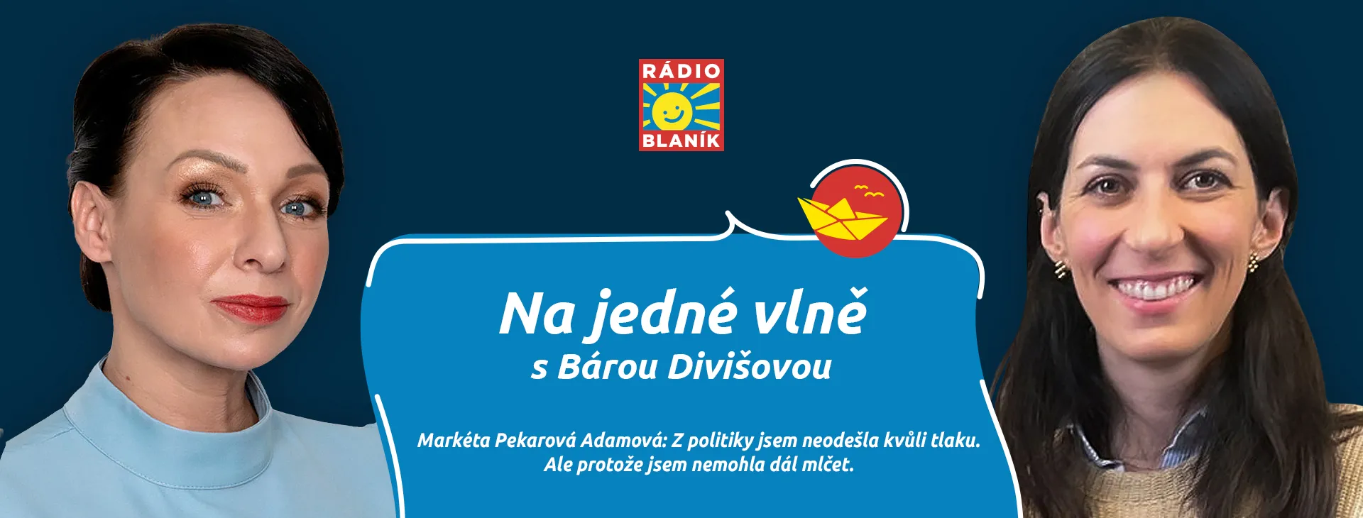 Markéta Pekarová Adamová: Z politiky jsem neodešla kvůli tlaku. Ale protože jsem nemohla dál mlčet