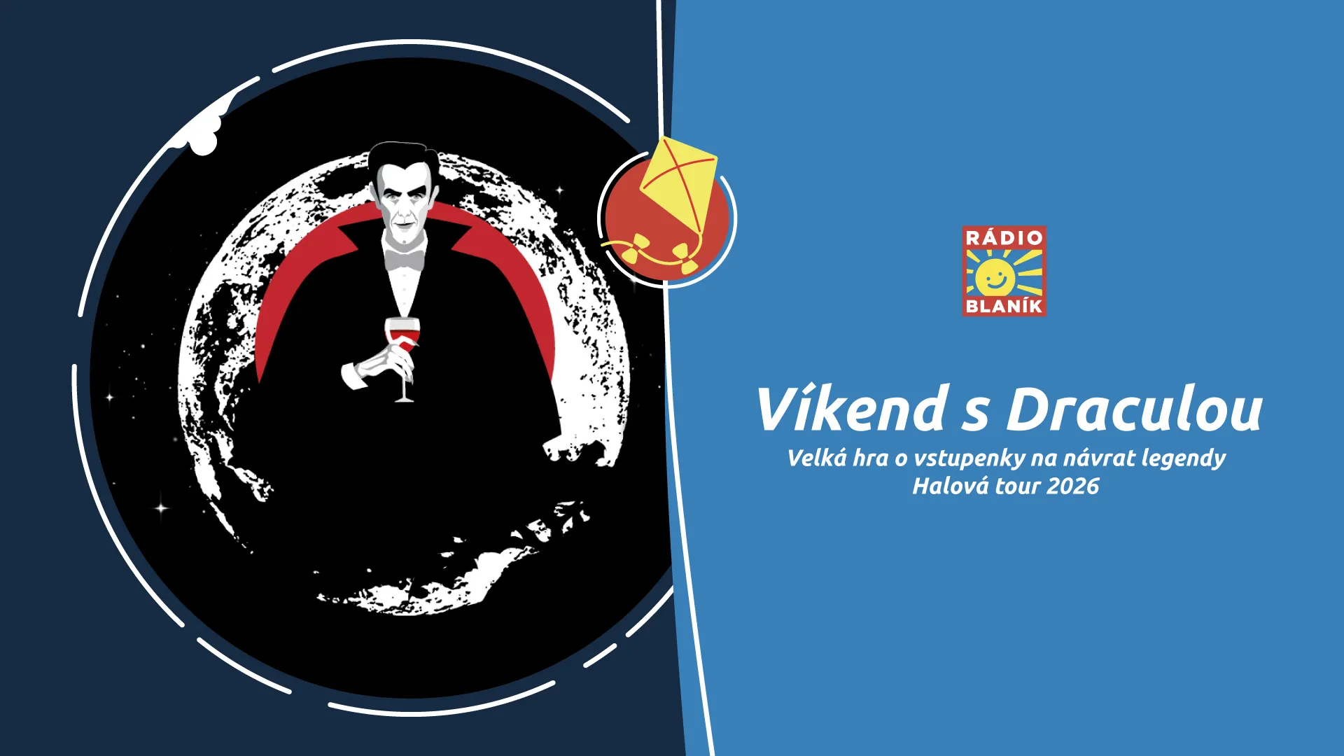 VÍKEND S DRACULOU NA RÁDIU BLANÍK!