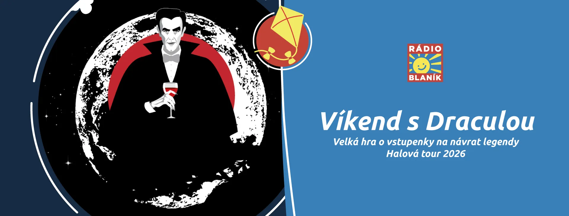 VÍKEND S DRACULOU NA RÁDIU BLANÍK!