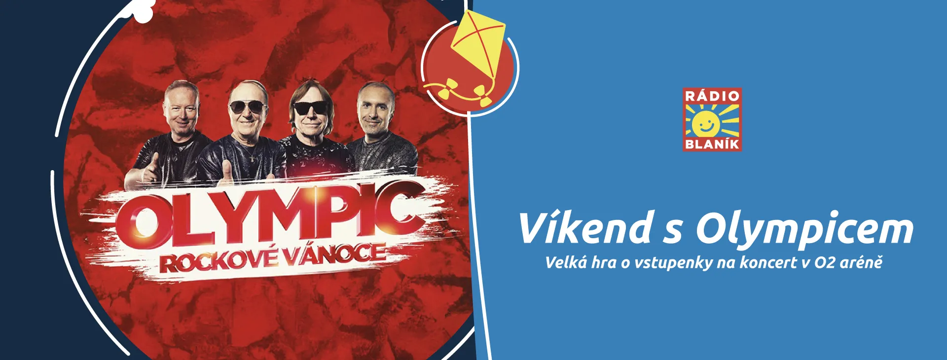 VÍKEND S OLYMPICEM NA RÁDIU BLANÍK!