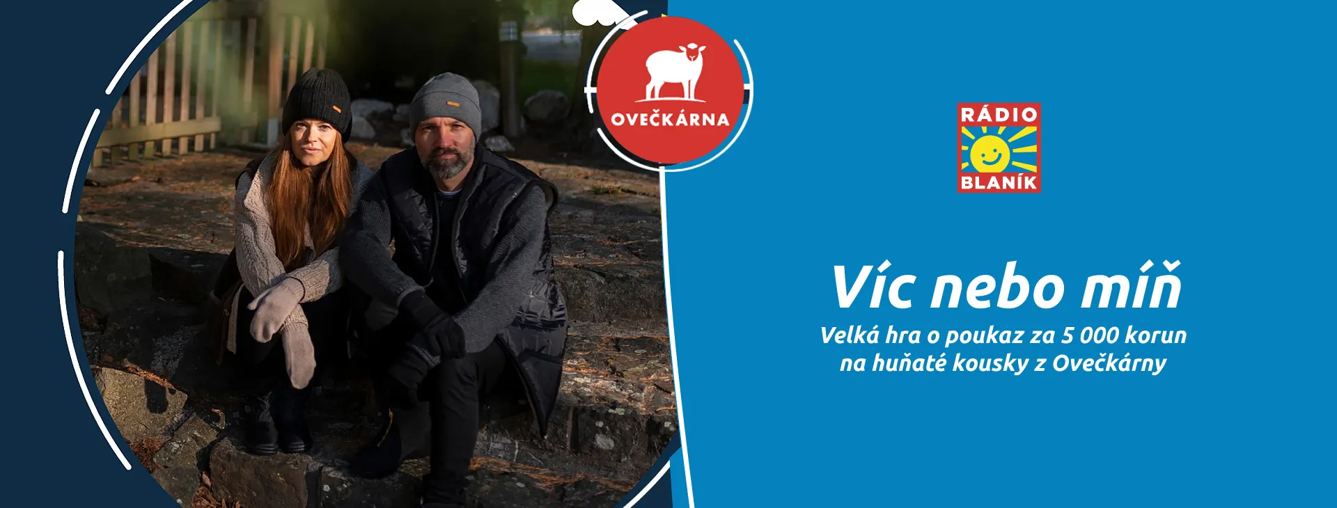 VÍC NEBO MÍŇ NA RÁDIU BLANÍK!