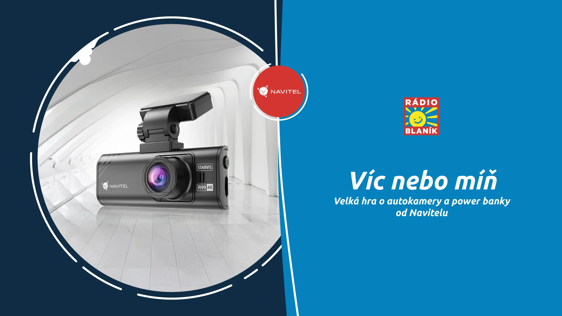 VÍC NEBO MÍŇ NA RÁDIU BLANÍK!